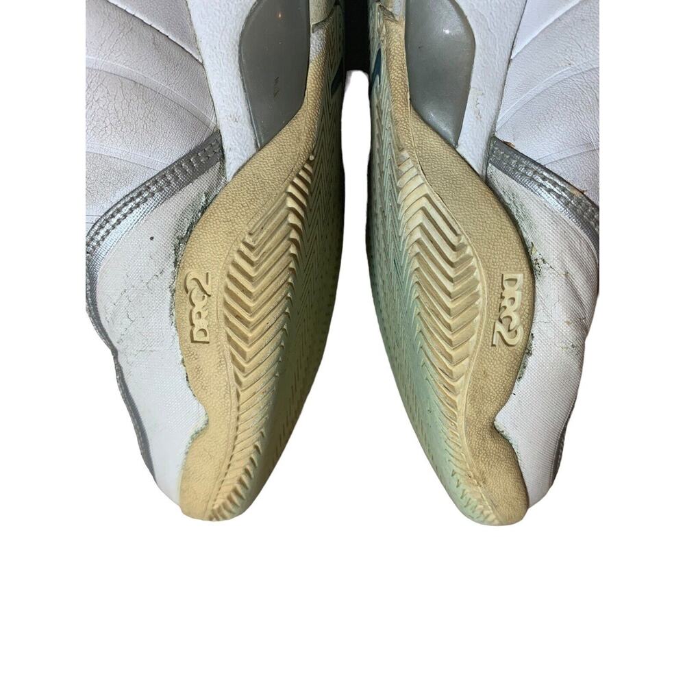 Nike Air Zoom Women’s Size 7 White Sneakers Laced y2k 90's Chunky Seinfeld - Picture 5 of 12